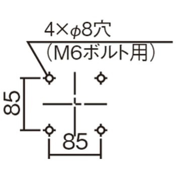 防爆型LED スクエア 直付用灯具のみ Panasonic(パナソニック)