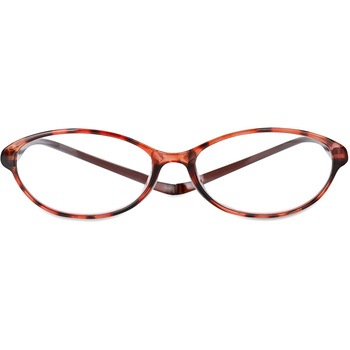 首に掛けられる老眼鏡 オーバル HAC
