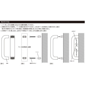 ALUMINUM BAR HANDLE (アルミニウムバーハンドル) ダルトン