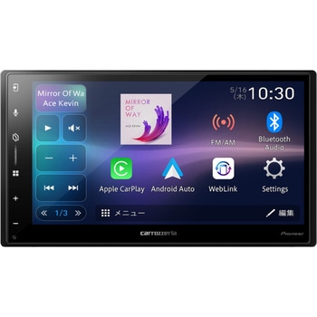 6.8V型ワイドVGA/Bluetooth/USB/チューナー・DSPメインユニット carrozzeria