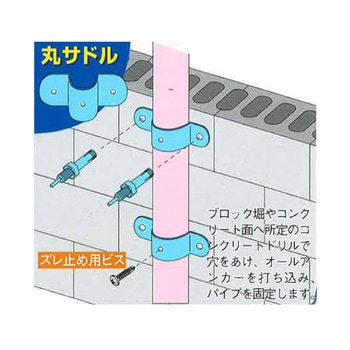 パイプジョイント金具 丸サドル HOJO
