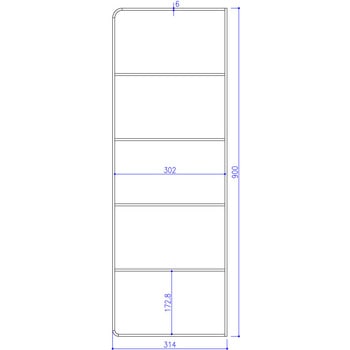 壁面取付棚受金具 トップ(エイト)