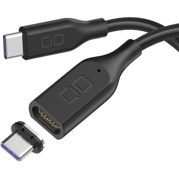 マグネットシリコンケーブルCtoC 100W 2m ブラック CIO