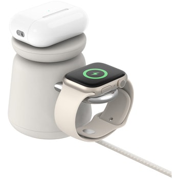 BoostCharge Pro MagSafe認証 2-in-1ワイヤレス充電器 BELKIN(ベルキン)