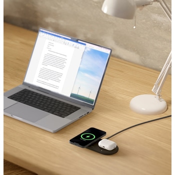 Belkin Qi2 2-in-1 ワイヤレス充電器 ブラック BELKIN(ベルキン)