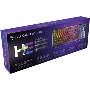 Vulcan II TKL Pro JP layout Black color Linear (hall effect) TURTLEBEACH(タートルビーチ)
