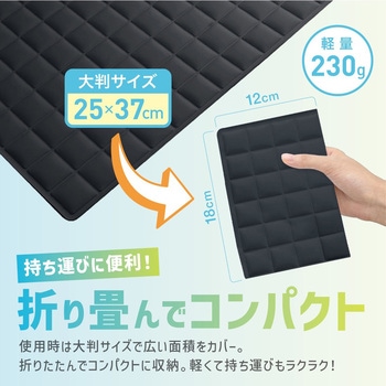 敷いてぴんやりアイスパッド 冷感パッド トライメイト