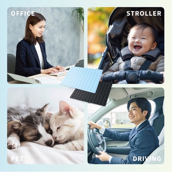 敷いてぴんやりアイスパッド 冷感パッド トライメイト
