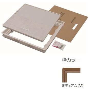 樹脂枠気密型床下点検口(12mmフローリング用) 450×450 吉川化成