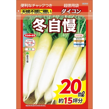 ダイコン 冬自慢【超徳用】 サカタのタネ