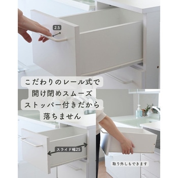 ランドリーチェスト ロータイプ YAMAZEN(山善)