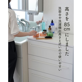 ランドリーチェスト ロータイプ YAMAZEN(山善)