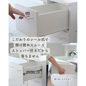 ランドリーチェスト ロータイプ YAMAZEN(山善)