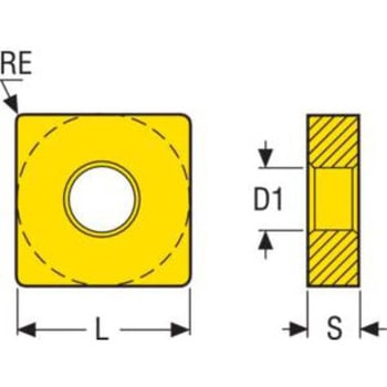 旋削 ISOネガインサート SNMM25 TP3501 セコ・ツールズ・ジャパン