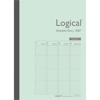 ロジカルダイアリー2027週間バーチカルタイプ ナカバヤシ