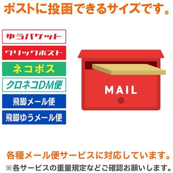 厚紙封筒 A5・DVD エコノミータイプ コートボール紙 250g/m2 ユニファイン
