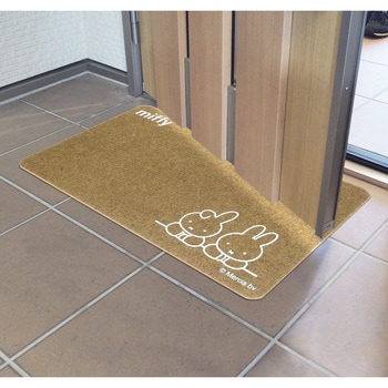 miffy屋内・屋外兼用玄関マットミッフィーとダーン オカトー