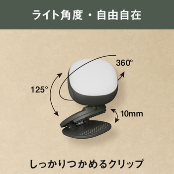 充電式 護衛さんライト チャコールグレー ムサシ