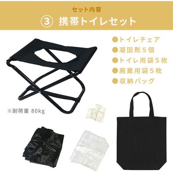 防災士監修 安心防災 3点セット YAMAZEN(山善)