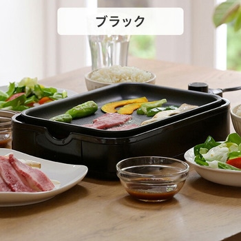 ホットプレート たこ焼きプレート&平面プレート コンパクト YAMAZEN(山善)