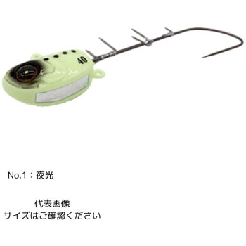 瞬貫船太刀魚テンヤ 誘い速掛フッ素フック 50号 HAYABUSA