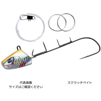 船太刀魚テンヤ 速掛型 フッ素コーティングフック 50号 HAYABUSA