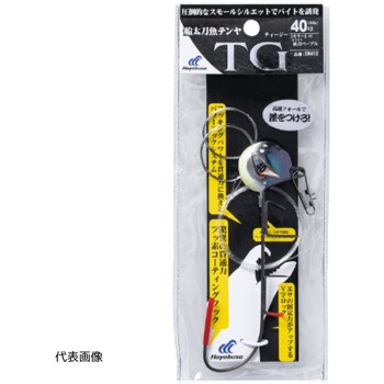 船太刀魚テンヤ TG フッ素コーティングフック HAYABUSA