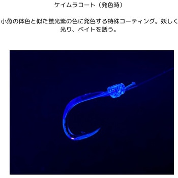 落し込み ケイムラ&ホロ ショート 4本 HAYABUSA