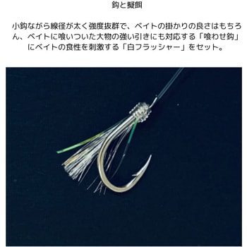 ライトタックル 落し込み 喰わせフラッシャー HAYABUSA