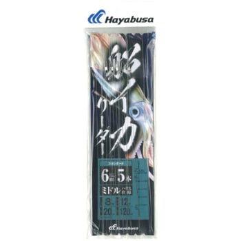 船イカリーダー ミドル仕様 5本 HAYABUSA