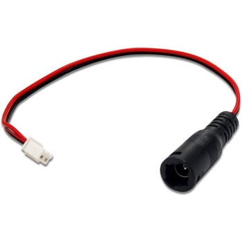 DCジャック(5.5×2.1mm メス)- XH2.54端子変換ケーブル 22AWG UL2468