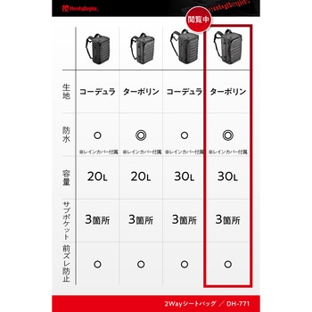 HenlyBegins 2WAYシートバッグⅡ HenlyBegins