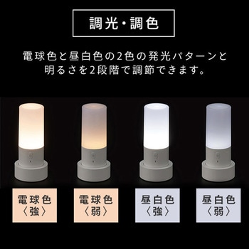 充電式 サポートライト マグネット付き LEDライト 連続使用48時間 TOPLAND