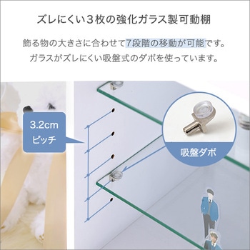 コレクションキューブラック 深型タイプ LEDセット ホームテイスト
