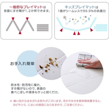 折りたたみ式キッズプレイマット Lサイズ(160×200cm) ホームテイスト