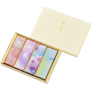 花風進物 三種・色芯ろうそく 花風
