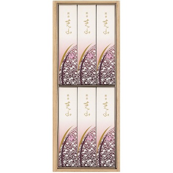 銘香芝山 桐箱 日本香堂