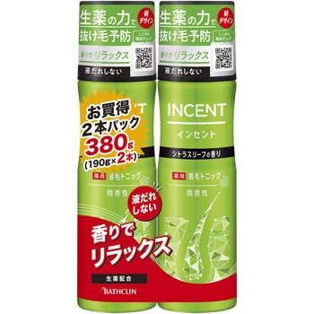 インセント 薬用育毛トニック バスクリン