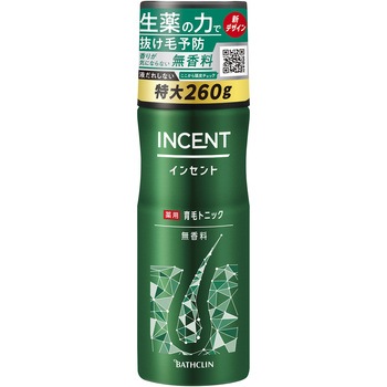 インセント 薬用育毛トニック バスクリン
