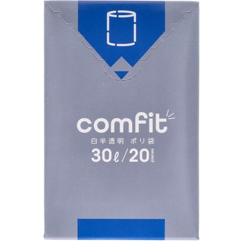 comfit白半透明ポリ袋 ジャパックス