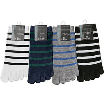 五本指アンクレットソックス (かかと無し) ゴートレイド