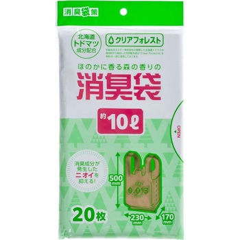 消臭袋策トドマツ手付き ジャパックス
