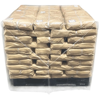 PE製 角底透明パレットカバー 厚めタイプ ホワイトバリーン