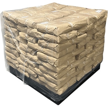 PE製 角底透明パレットカバー 薄膜タイプ ホワイトバリーン