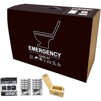 簡易ダンボールトイレセット ブレイン