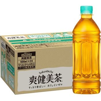 爽健美茶 ラベルレス PET 500ml コカ・コーラ