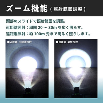 CREE XM-L T6 充電式ヘッドライト GLOBAL&LOCAL
