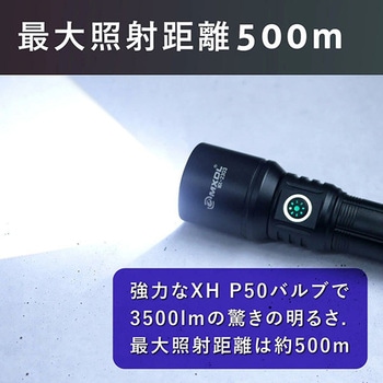 CREE XH-P50 充電式ハンドライト GLOBAL&LOCAL