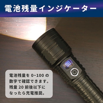 CREE XH-P50 充電式ハンドライト GLOBAL&LOCAL