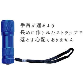 コンパクト強力9LEDハンドライト GLOBAL&LOCAL